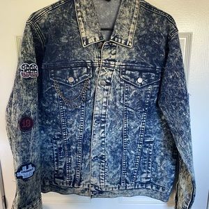 Acid Finish Denim Jacket